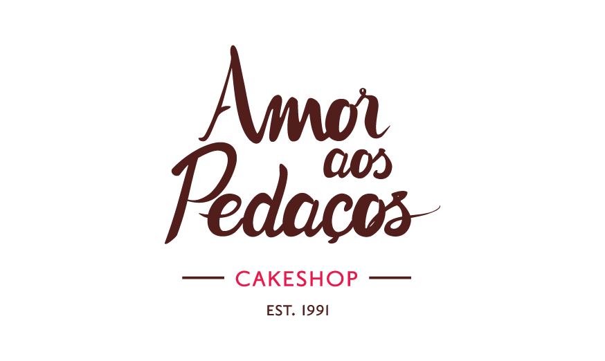 Logotipo da Cakeshop Amor aos Pedaços